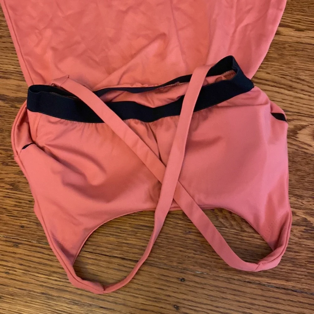 SAVVI Retired Small Peach Cross Back Padded Shelf Bra KUMA Tank Top - Picture 11 of 11
